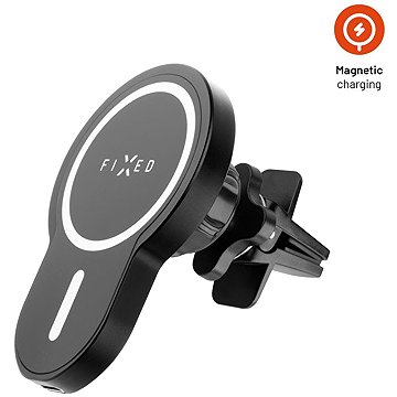 FIXED MagClick MagSafe rögzítés támogatással 15 W fekete