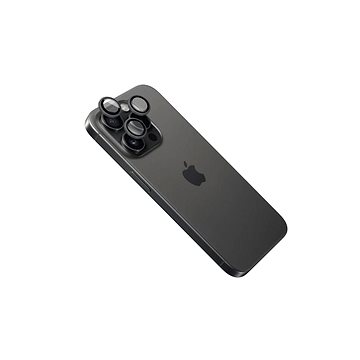 FIXED Camera Glass Apple iPhone 16 Pro/16 Pro Max üvegfólia - fekete