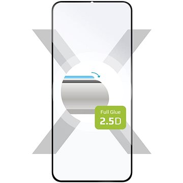 FIXED FullGlue-Cover Honor X6b üvegfólia - fekete