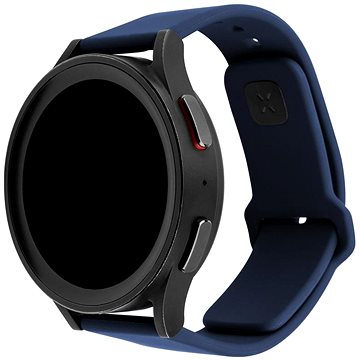 FIXED Silicone Sporty Strap with Quick Release 22mm smartwatch - kék