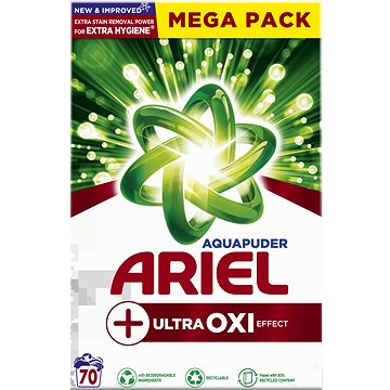 ARIEL +Extra Clean Power 3,85 kg (70 mosás)