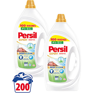 Persil Gel Sensitive 2×4,5 l (200 mosás)