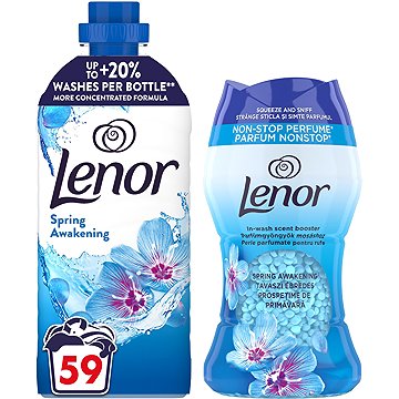 LENOR Spring Awakening 1,239 l (59 mosás) + Spring Awakening 150 g (13 mosás)