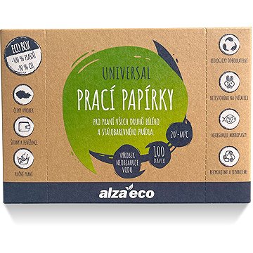 AlzaEco univerzális mosópapírok (100 mosás)