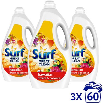 Surf Hawaiian dream 3 × 3 l (180 mosás)