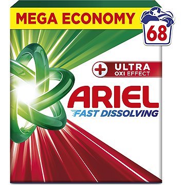 ARIEL + Ultra Oxi Effect 3,74 kg (68 mosás)