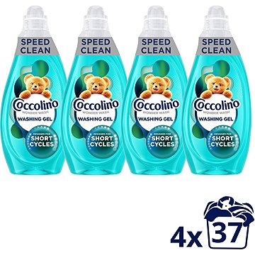COCCOLINO Wonder Wash Speed Clean 4 × 1,48 l (37 mosás)