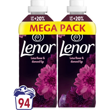 LENOR Lotus Water & Diamond Figs 2×987 ml (94 mosás)