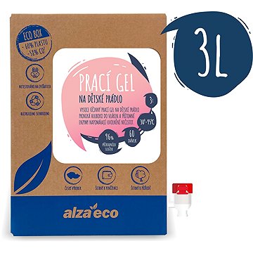 AlzaEco mosógél gyerekruhához 3 l (60 mosás)