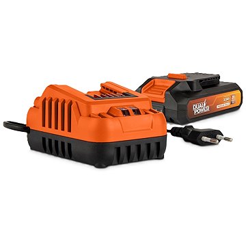 POWERPLUS POWDP90630 Töltő, 20 V/40 V 2,0Ah + Akkumulátor, 20 V Li-Ion, 3,0 Ah