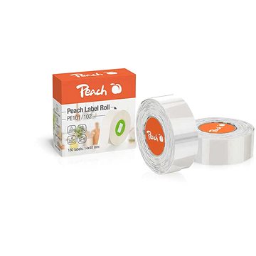 PEACH PE101 14x40 mm, 180 darab, átlátszó