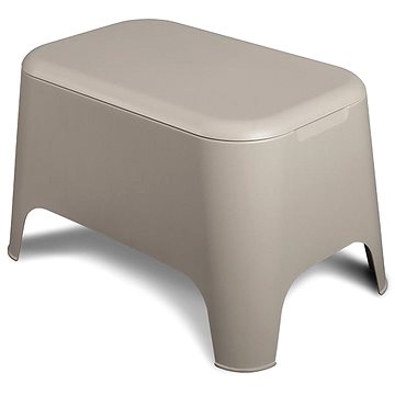 TOOMAX PETRA Kerti asztal, taupe-szürke