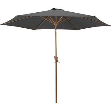 ROJAPLAST WOOD Dönthető napernyő, szürke, 3 m