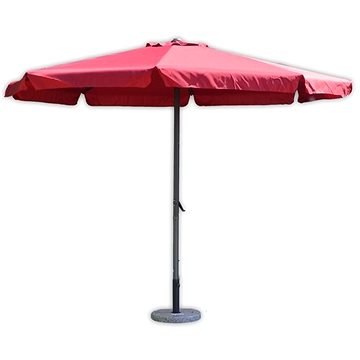 ROJAPLAST Kerti napernyő STANDART, 3 m, (8010S) terracota