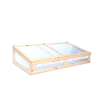 ROJAPLAST melegágy, fa, 128 x 67 x 22/31,5 cm