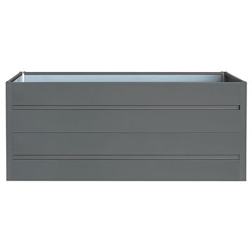 ROJAPLAST Premium Emelt ágyás, fém, antracit, 180 × 90 × 76 cm