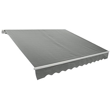 ROJAPLAST Pótszövet napellenzőhöz - 3,95 × 2,5m, szürke