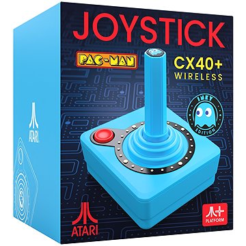 Atari Pack-Man: CX40+ Wireless Joystick - Inky - ovladač