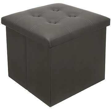 Ruhhy 25780 kisszék tárolóval 38 × 38 cm, szürke