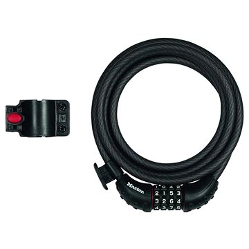 Master Lock 8120EURDPRO Master Lock Acél kombinációs kerékpár kábelzár, 1,8 m
