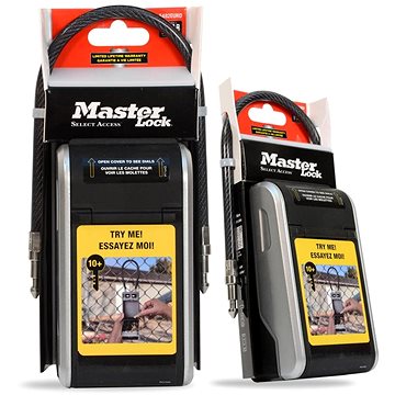 Master Lock széf 5482EURD felakasztással