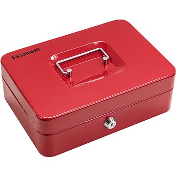 SAFEWELL 25 Pénzkazetta, piros