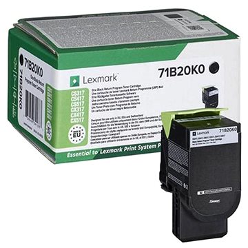 LEXMARK 71B20K0 fekete