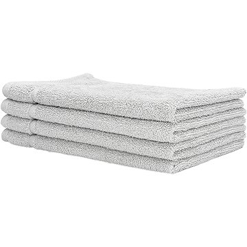 Siguro Comfy Touch készlet, ködszürke, 30 x 50 cm, 4 darab