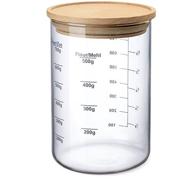 SIMAX skálával és fa fedéllel, 0,8 l