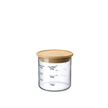SIMAX mérleggel és fa fedéllel, 0,5 l