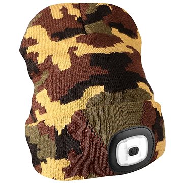 SIXTOL 45lm, újratölthető, USB, univerzális méret, terepszínű