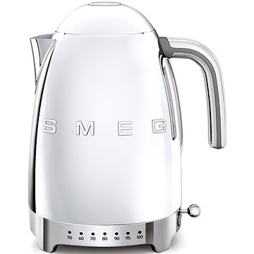 SMEG 50's Retro Style 1,7l LED-es kijelző rozsdamentes acélból