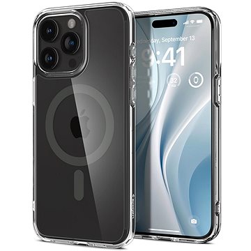 Spigen Ultra Hybrid Graphite iPhone 15 Pro Max MagSafe tok