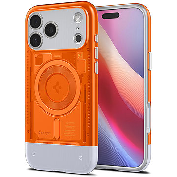 Spigen Classic C1 MagSafe Tangerine iPhone 17 Pro tok