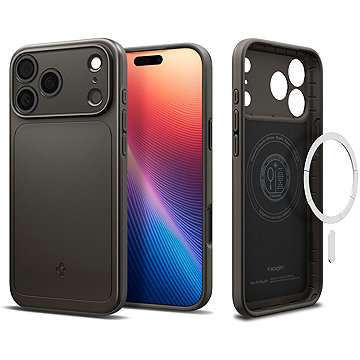 Spigen Thin Fit MagSafe GunMetal iPhone 17 Pro tok