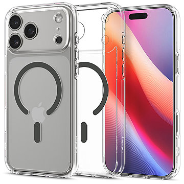 Spigen Ultra Hybrid MagSafe Clear Graphite iPhone 17 Pro Max tok