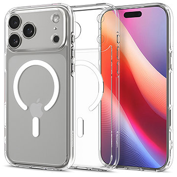 Spigen Ultra Hybrid MagSafe Clear White iPhone 17 Pro Max tok