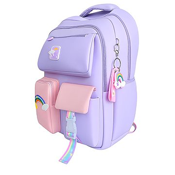 eCa Iskolai hátizsák 35 l, lila