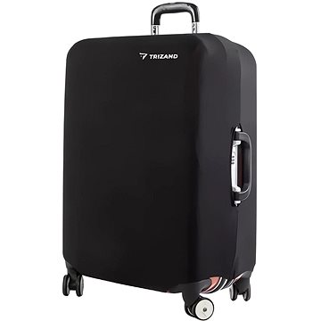 Trizand 23839 Utazóbőrönd huzat, M, 62×43×27 cm, fekete