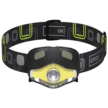 EMOS COB LED + LED P3536 220 lm 100 m 3× AAA
