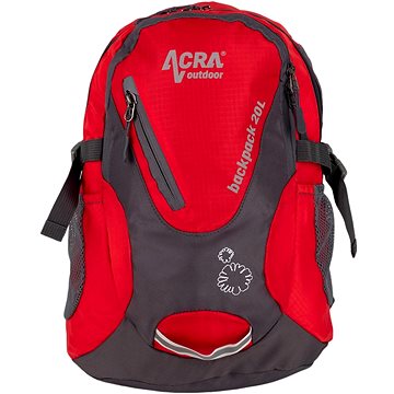 Acra túrahátizsák 20 l, piros