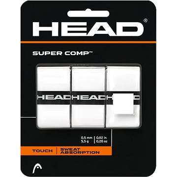 Head Super Comp, fehér, 3 db