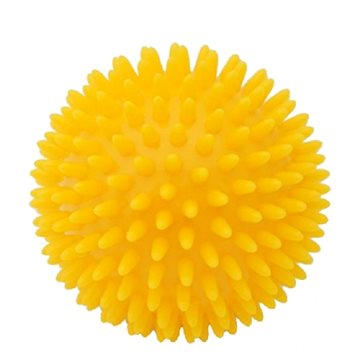 Kine-MAX Pro-Hedgehog Massage Ball - sárga