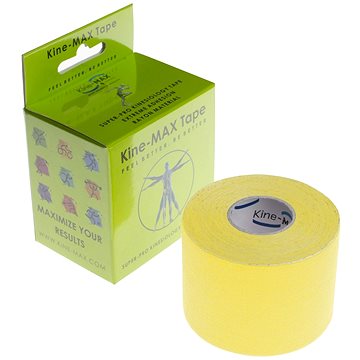 Kine-MAX SuperPro Rayon kineziológiai szalag sárga