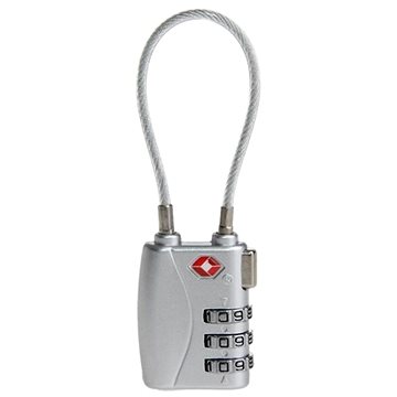 Kufryplus TSA TL213, zsinórral, ezüst szín