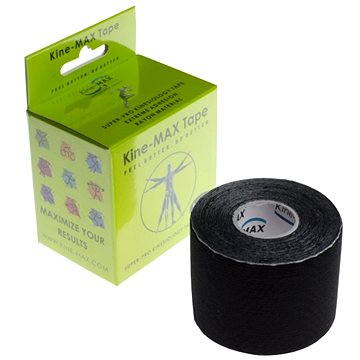 KineMAX SuperPro Rayon kineziológiai szalag fekete