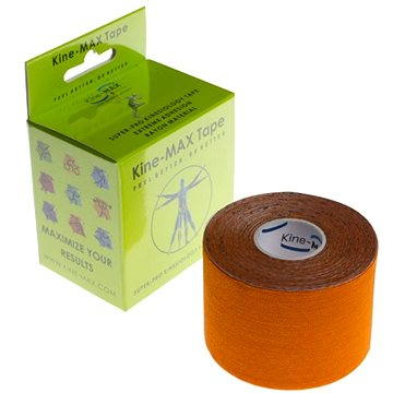 Kine-MAX SuperPro Rayon kineziológiai szalag narancssárga