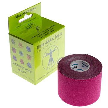 Kine-MAX SuperPro Rayon kineziológiai szalag rózsaszín