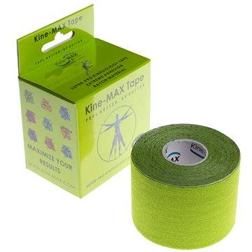 Kine-MAX SuperPro Rayon kineziológiai szalag zöld