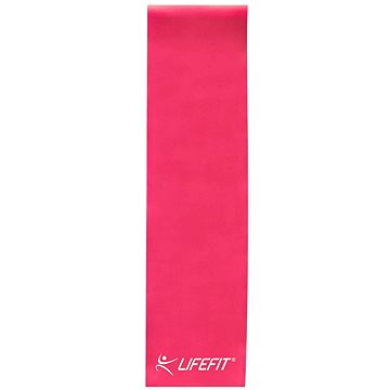 LifeFit Flexband fitneszgumi 0,35, rózsaszín
